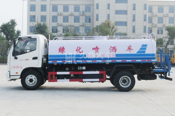 8方灑水車價格多少錢_8噸福田奧鈴綠化灑水車廠家價格2