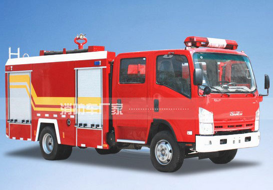 3噸五十鈴700P水罐消防車(chē)價(jià)格4