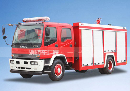 6噸五十鈴FTR水罐消防車價格4