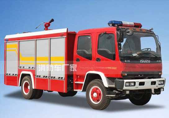 6噸五十鈴FVR水罐消防車價(jià)格3