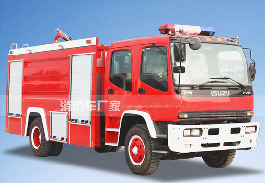 8噸五十鈴FVR水罐消防車價格2