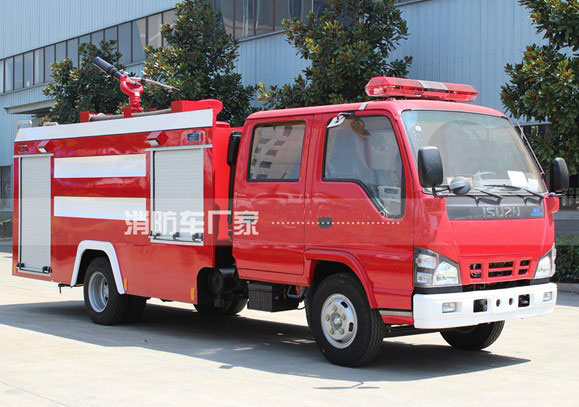 4噸五十鈴600P泡沫消防車圖片 4噸五十鈴600P泡沫消防車圖片