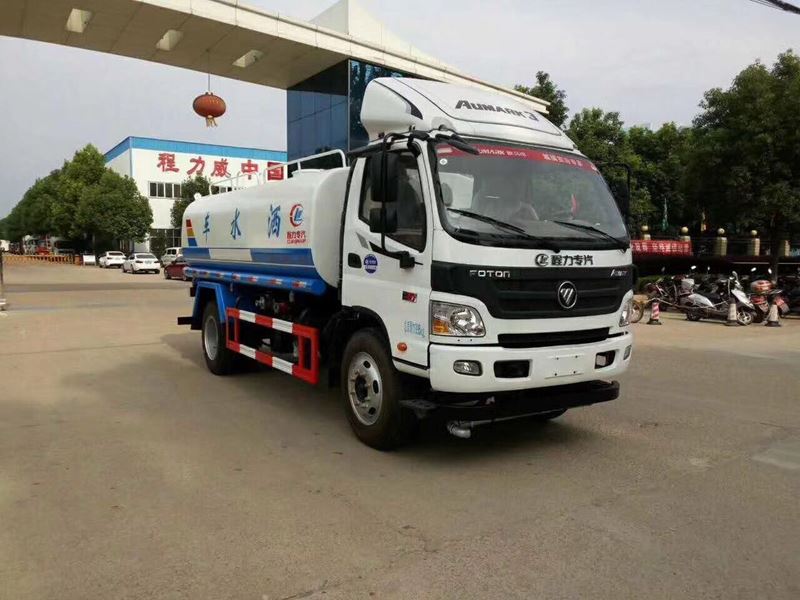 福田歐馬可5噸綠化灑水車廠家價格4