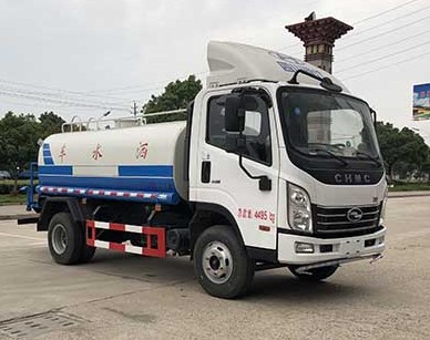 5方灑水車多重多少噸_南駿5噸綠化灑水車廠家價格2