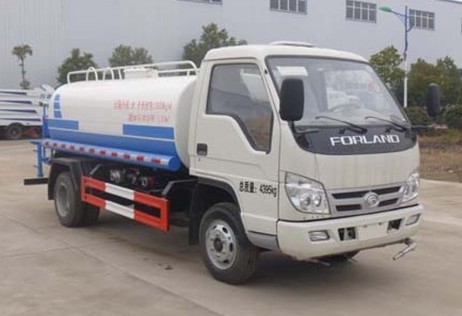 藍牌灑水車需要什么證_福田小卡之星2噸藍牌小型綠化灑水車廠家價格2