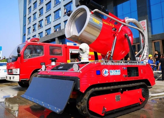 履帶式排煙滅火戰車智能機器人圖片 履帶式排煙滅火戰車智能機器人圖片