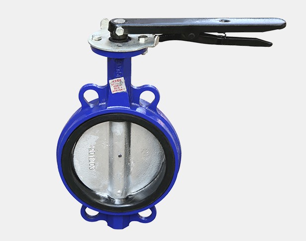 灑水車專用蝶閥_D71X-10/16手柄蝶閥_對夾蝶閥_手動對夾式蝶閥2