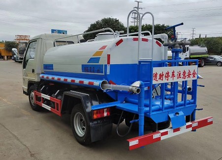 3噸灑水車價(jià)錢_國(guó)六3方福田小卡之星2藍(lán)牌綠化灑水車廠家價(jià)格4
