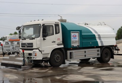 電動灑水車價格報價表_東風(fēng)天錦新能源純電動9方清洗車2